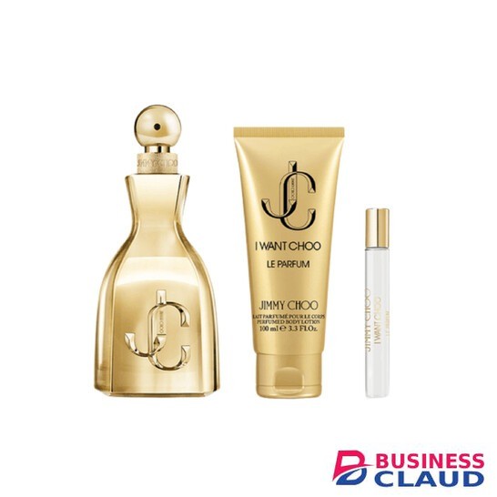 Jimmy Choo I Want Choo Le Parfum Three Piece Women Perfume Gift Set