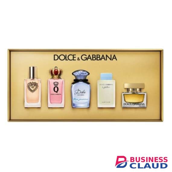 Dolce and Gabbana Travel Exclusive Five Piece Women Perfume Gift Set