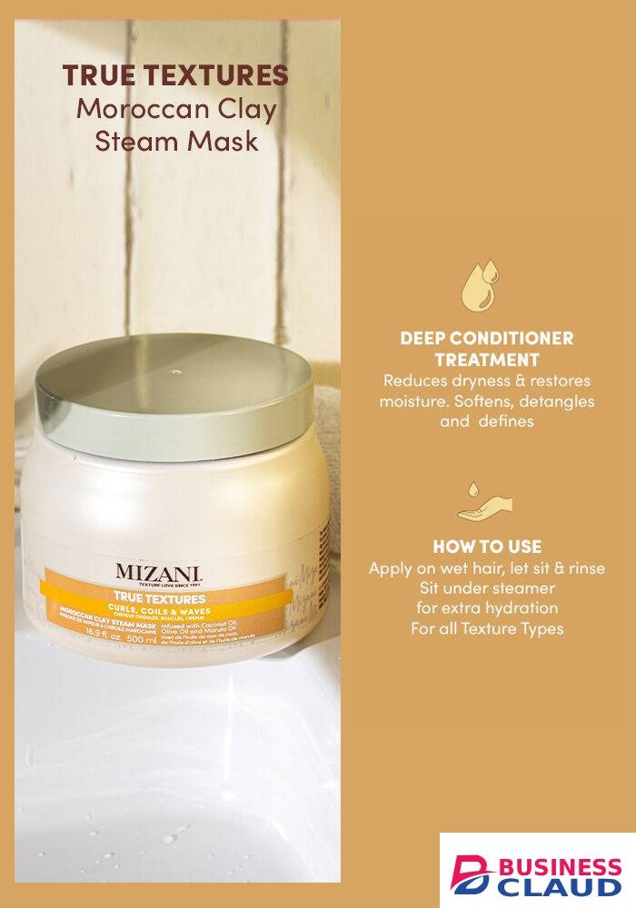 Mizani True Textures 500ml Moroccan Clay Steam Mask