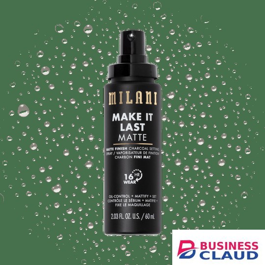 Milani Make It Last Matte Finish 60ml Charcoal Finish Setting Spray