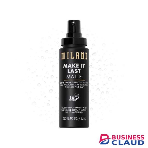 Milani Make It Last Matte Finish 60ml Charcoal Finish Setting Spray