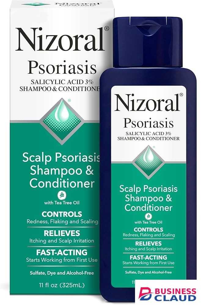 Nizoral Psoriasis 325ml Salicylic 3% Shampoo and Conditioner