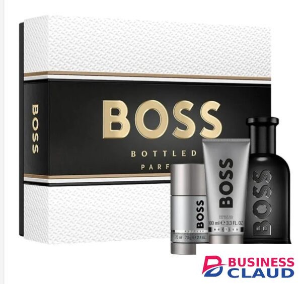 Boss Bottled Parfum Three Piece Men Perfume Gift Set