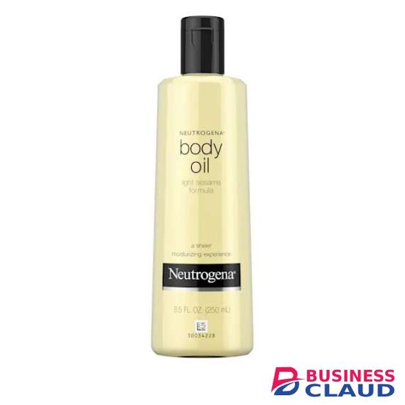 Neutrogena 250ml Light Sesame Formula Fragrance Free Body Oil