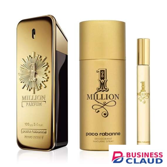 Paco Rabanne One Million Parfum Three Piece Men Perfume Gift Set