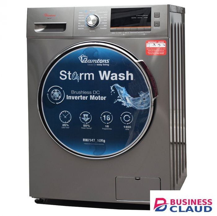 Ramtons RW147 10 KG Front Load Washing Machine