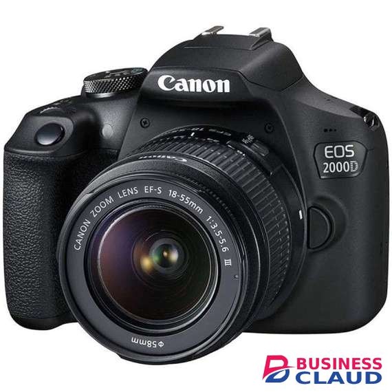 Canon EOS 2000D DSLR Camera with 18-55mm Lens