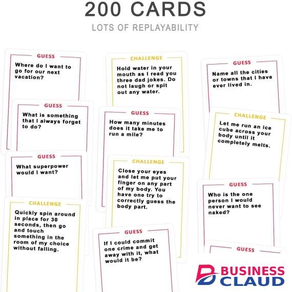 The Ultimate Game for Couples Card Game