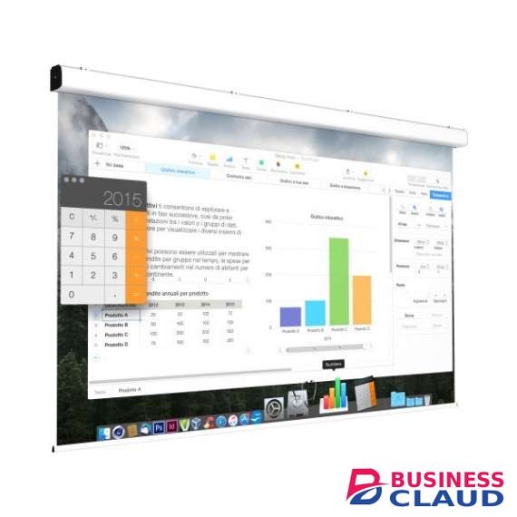 Generic 300cm x 300cm Electric Motorized Projector Screen