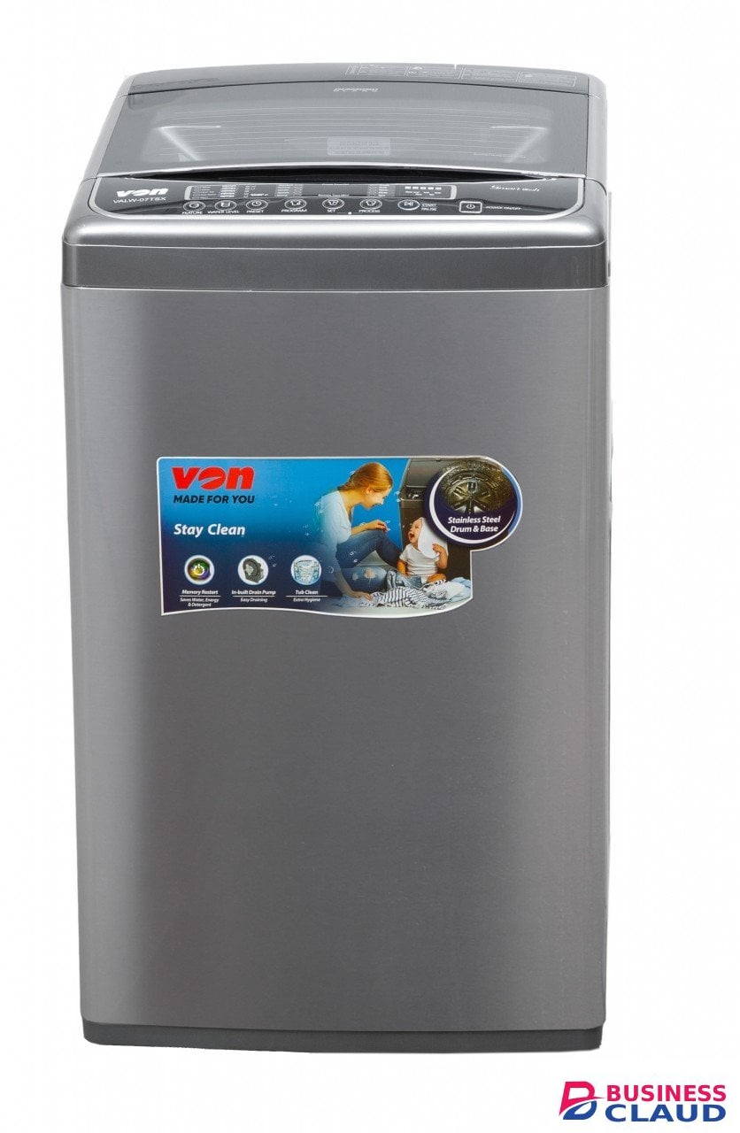 Von Hotpoint VALW-12TSX 12 KG Top Load Washing Machine