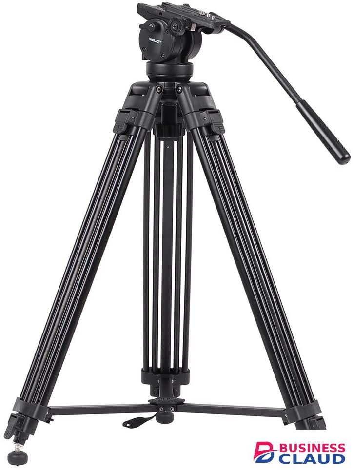 Kingjoy VT-2500+VT-2510 Professional Video Camera Tripod Kit