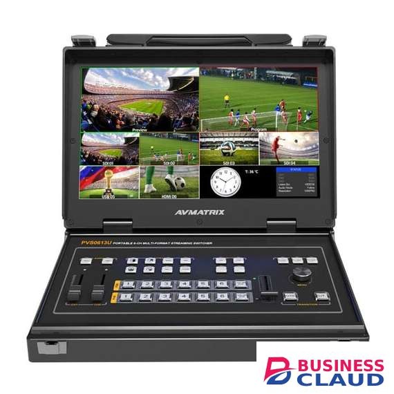 Avmatrix Portable 6 Ch SDI HDMI Multi-Format Streaming Switcher