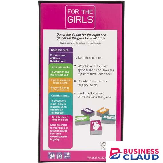 For The Girls Ultimate Girls Night Party Card Game