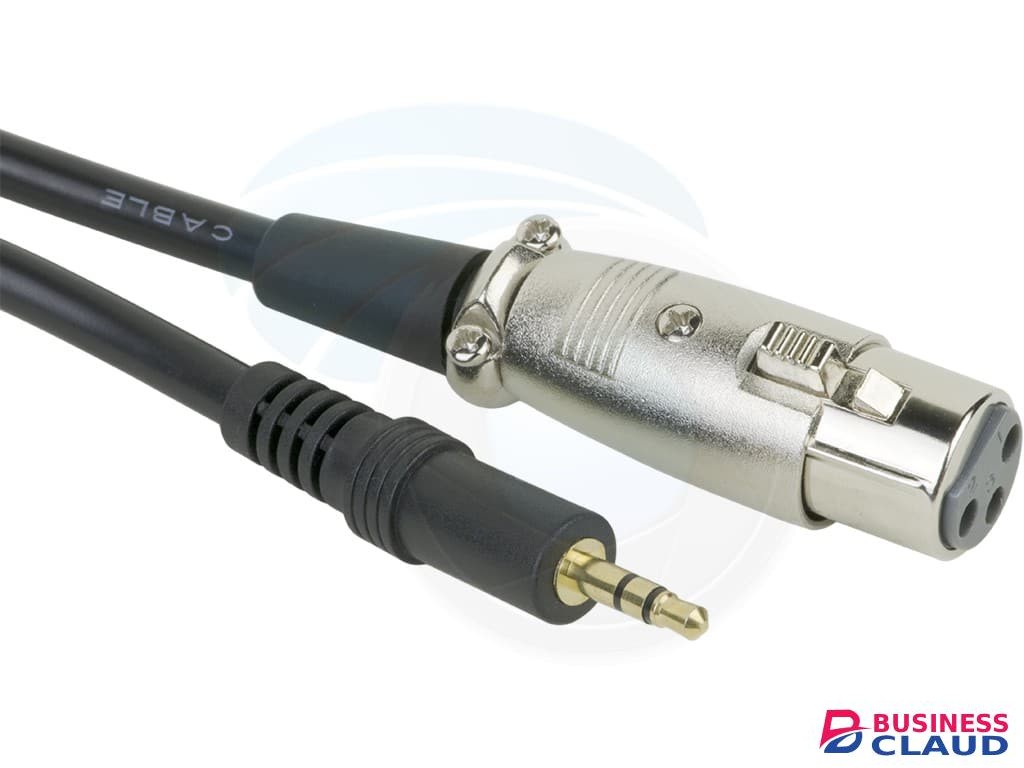 XLR F TO 3.5MM Jack Pin 5 M Cable