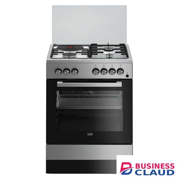 Beko FSET63110DX 3 Gas 1 Electric Cooker