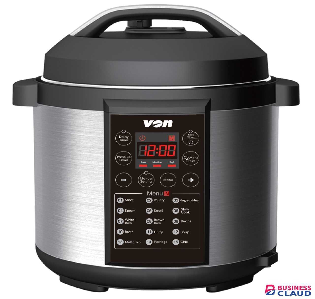 Von Hotpoint VSCP60MMX 6L Pressure Cooker