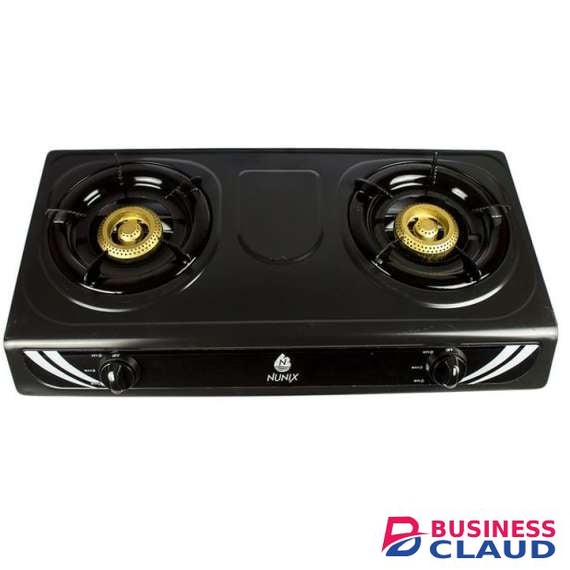 Nunix SS-002 Double Burner Gas Cooker