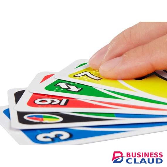 Uno Braille Edition Card Game