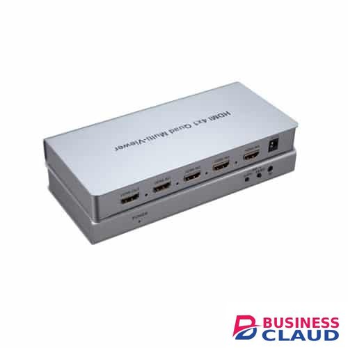 Optimal 4X1 HDMI Quad Multiviewer, Screen Segmentation
