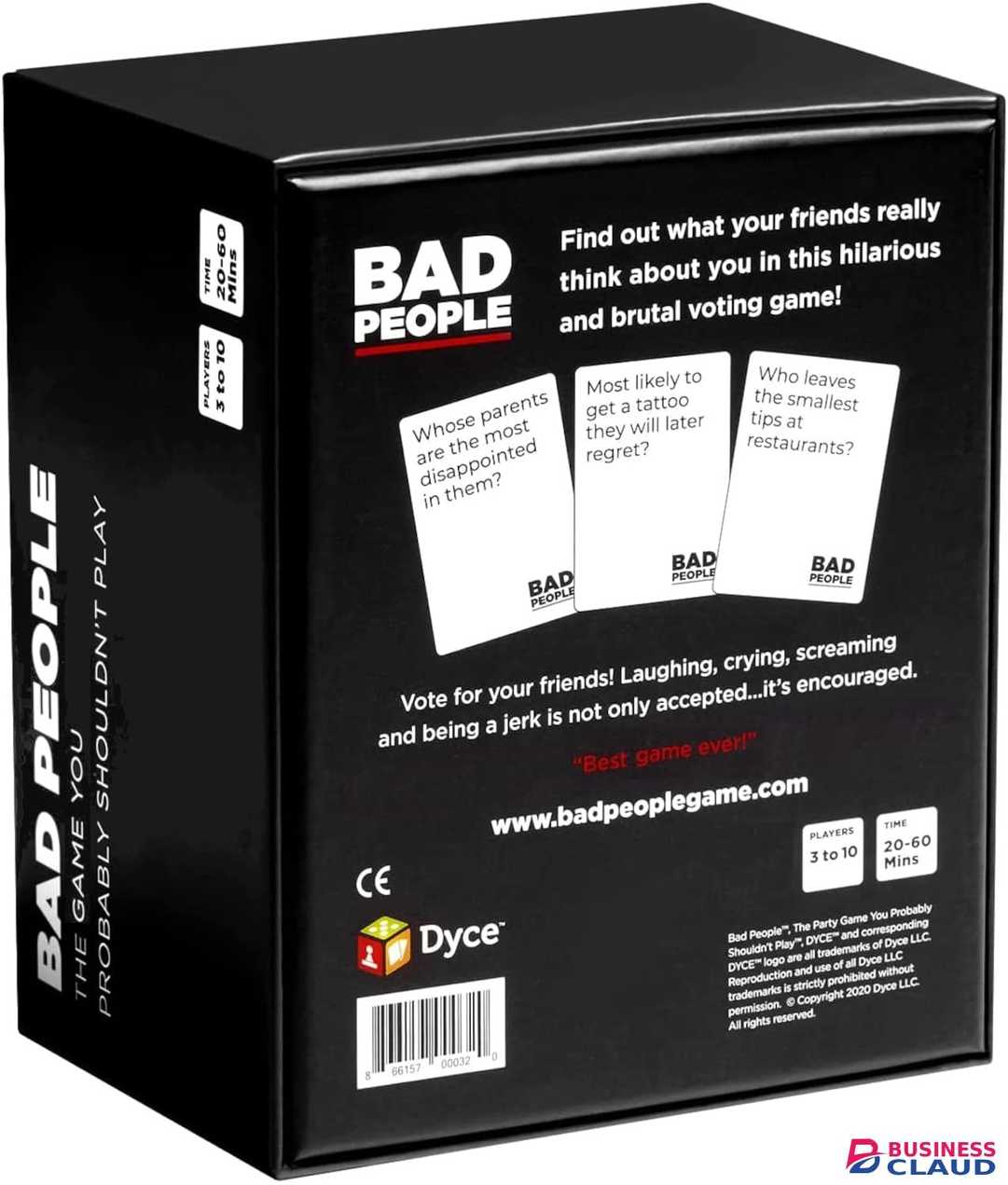 Bad People Card Game
