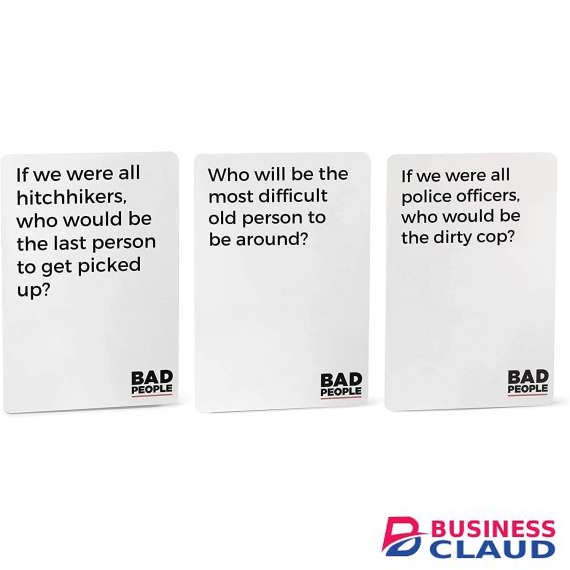 Bad People Card Game