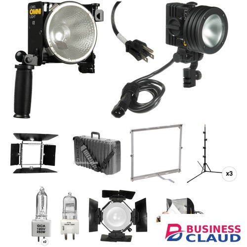 Lowel Omni-light, Pro-light, Rifa eX Three-Light Kit