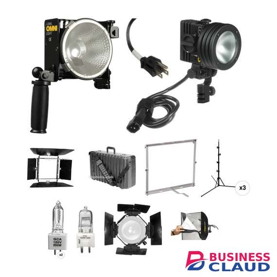 Lowel Omni-light, Pro-light, Rifa eX Three-Light Kit