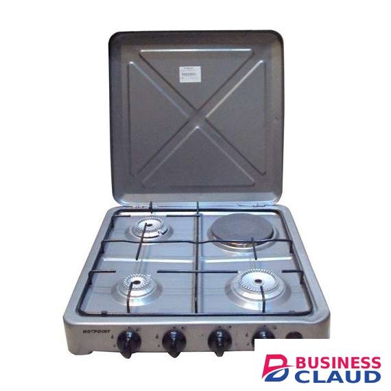 Von Hotpoint 0-431.S VAC4F3OOS 3 Gas 1 Electric Cooker