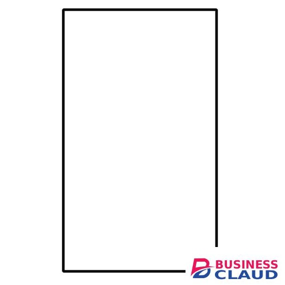 Visico Solid Color Background White 3 x 6 m Backdrop