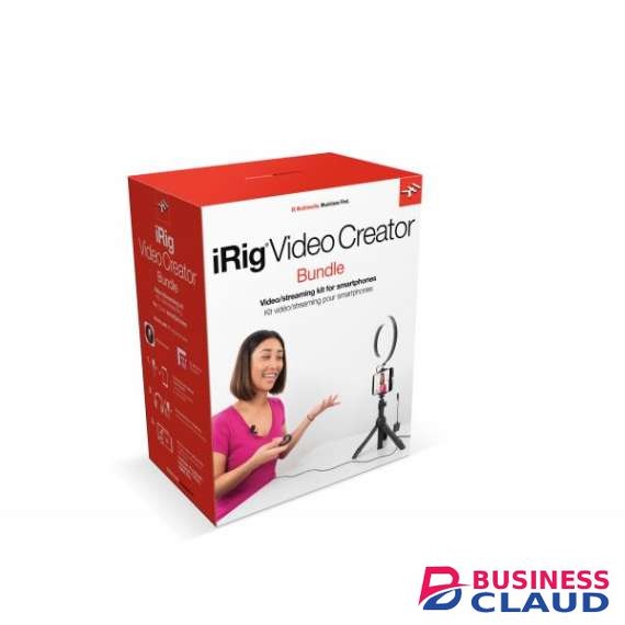 IK Multimedia iRig Video Creator Bundle Video and Streaming Kit with Ring Light