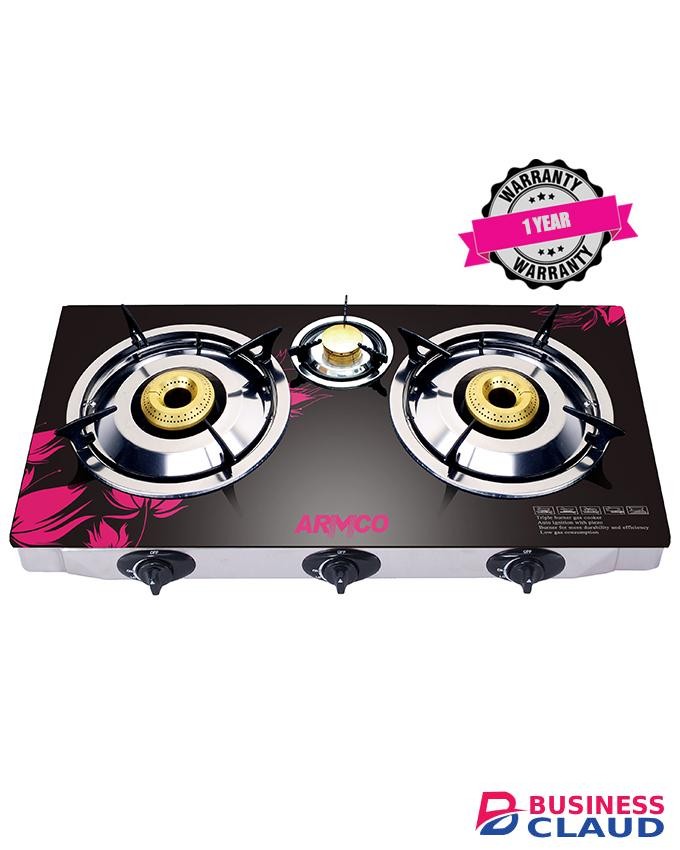 Armco GC-7360GX Tabletop Tempered Glass Gas Cooker