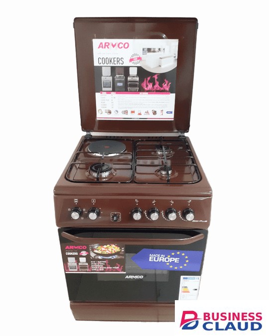 Armco GC-F6631PX BR 3 Gas 1 Electric Gas Cooker