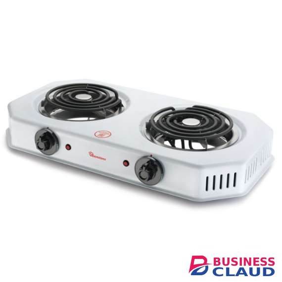Ramtons RM253 Spiral Plate 2 burner Cooker