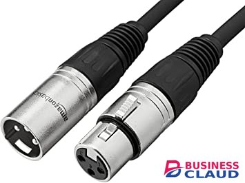 XLR M TO XLR F 3 M Cable
