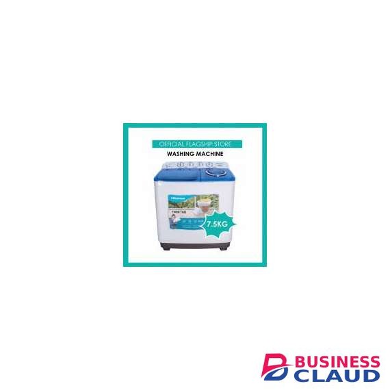 Hisense XPB75-2009SK 7.5KG Twin Tub Washing Machine