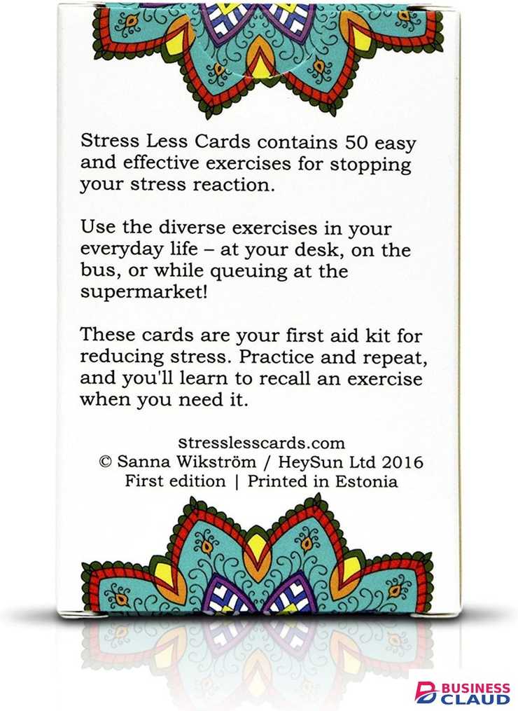 Stress Less Cards