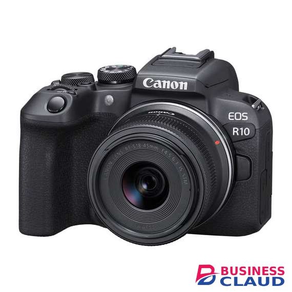 Canon EOS R10 Mirrorless Camera with 18-45mm Lens