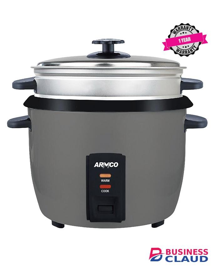 Armco ARC-220TS 2 in 1 2.2L Rice Cooker and Steamer