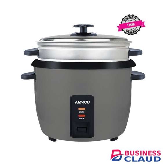 Armco ARC-220TS 2 in 1 2.2L Rice Cooker and Steamer