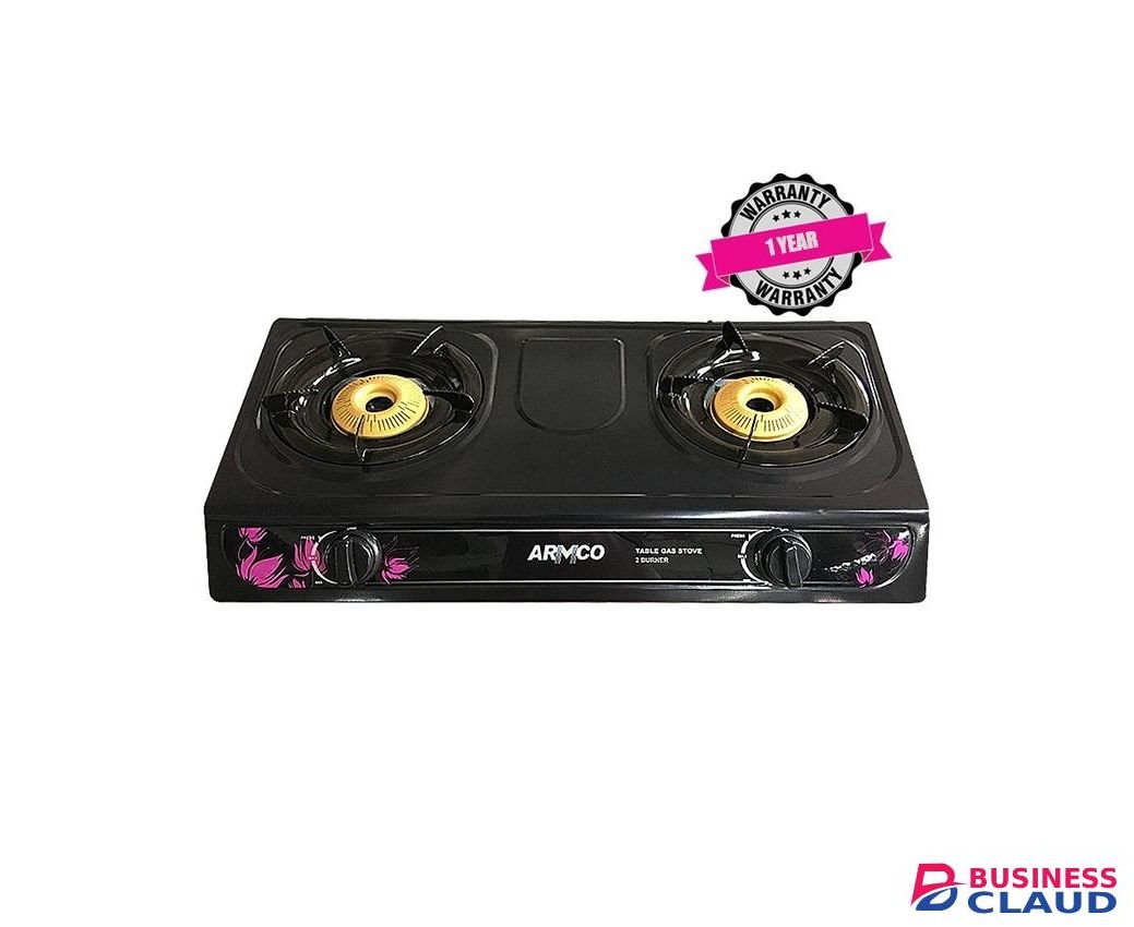 Armco GC-7200SS 2 Burner Tabletop Gas Cooker
