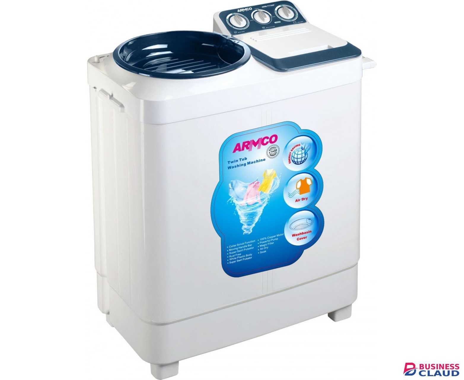 Armco AWM-TT1255P 12 Kg Twin Tub Washing Machine