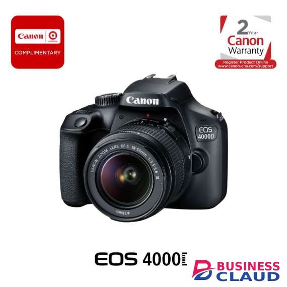 Canon EOS 4000D DSLR 18-55 mm Lens Camera