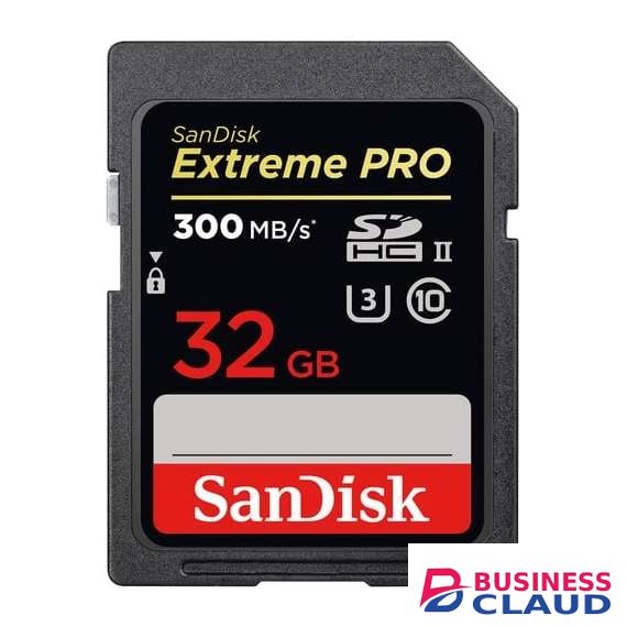SanDisk 32GB Extreme PRO UHS-II SDHC Memory Card