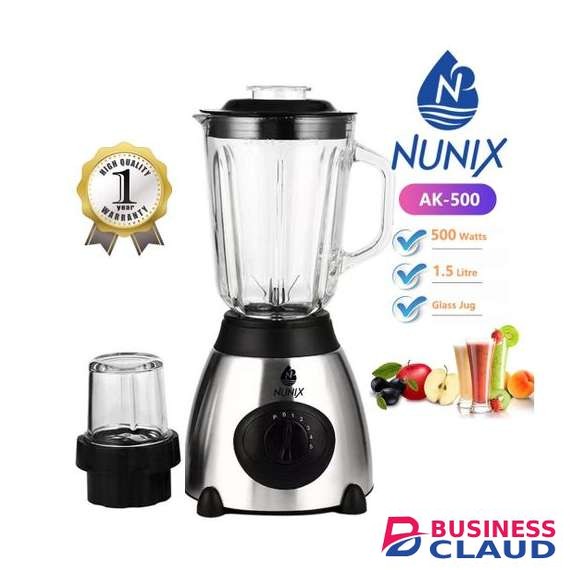 Nunix AK-500 1.5L 2 In 1 Blender