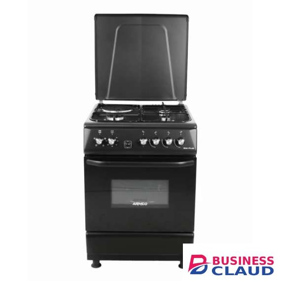 Armco GC-F6631PX BK 3 Gas 1 Electric Gas Cooker