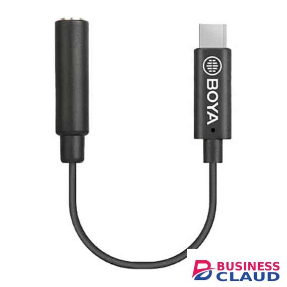 Boya 3.5mm TRS Female to Type-C Male Audio Adapter