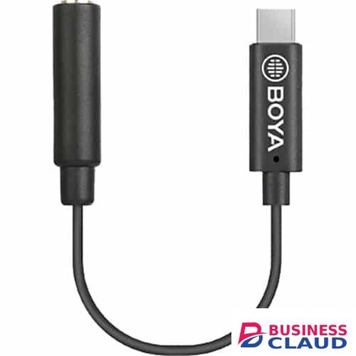 Boya 3.5mm TRS Female to Type-C Male Audio Adapter