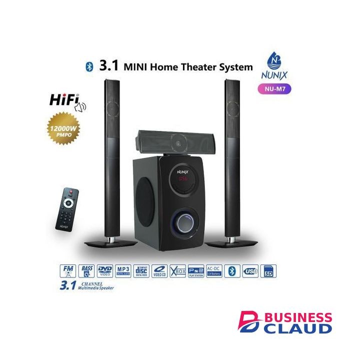 Nunix NU-M7 3.1 Channel Subwoofer