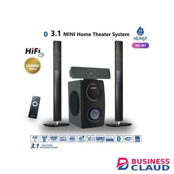 Nunix NU-M7 3.1 Channel Subwoofer