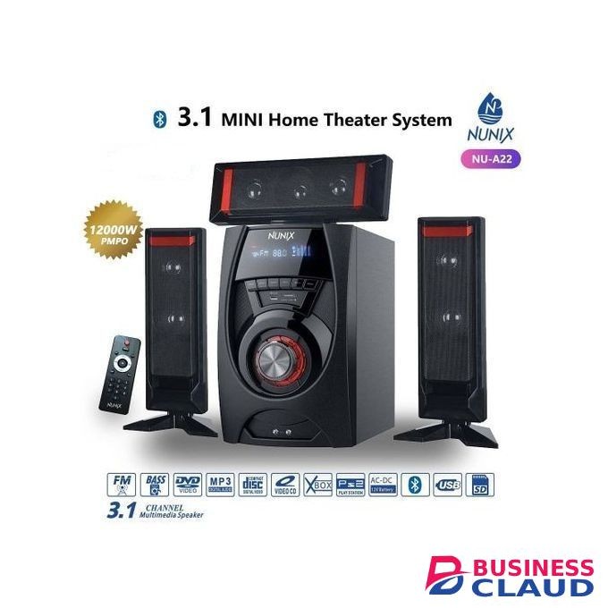 Nunix NU-A22 3.1 Channel Sub Woofer